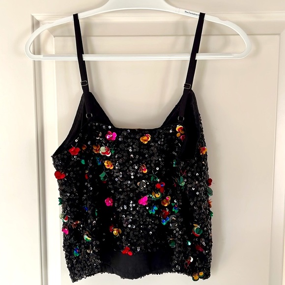 Ramy Brook Sequined Tank Size 4 - Picture 2 of 4